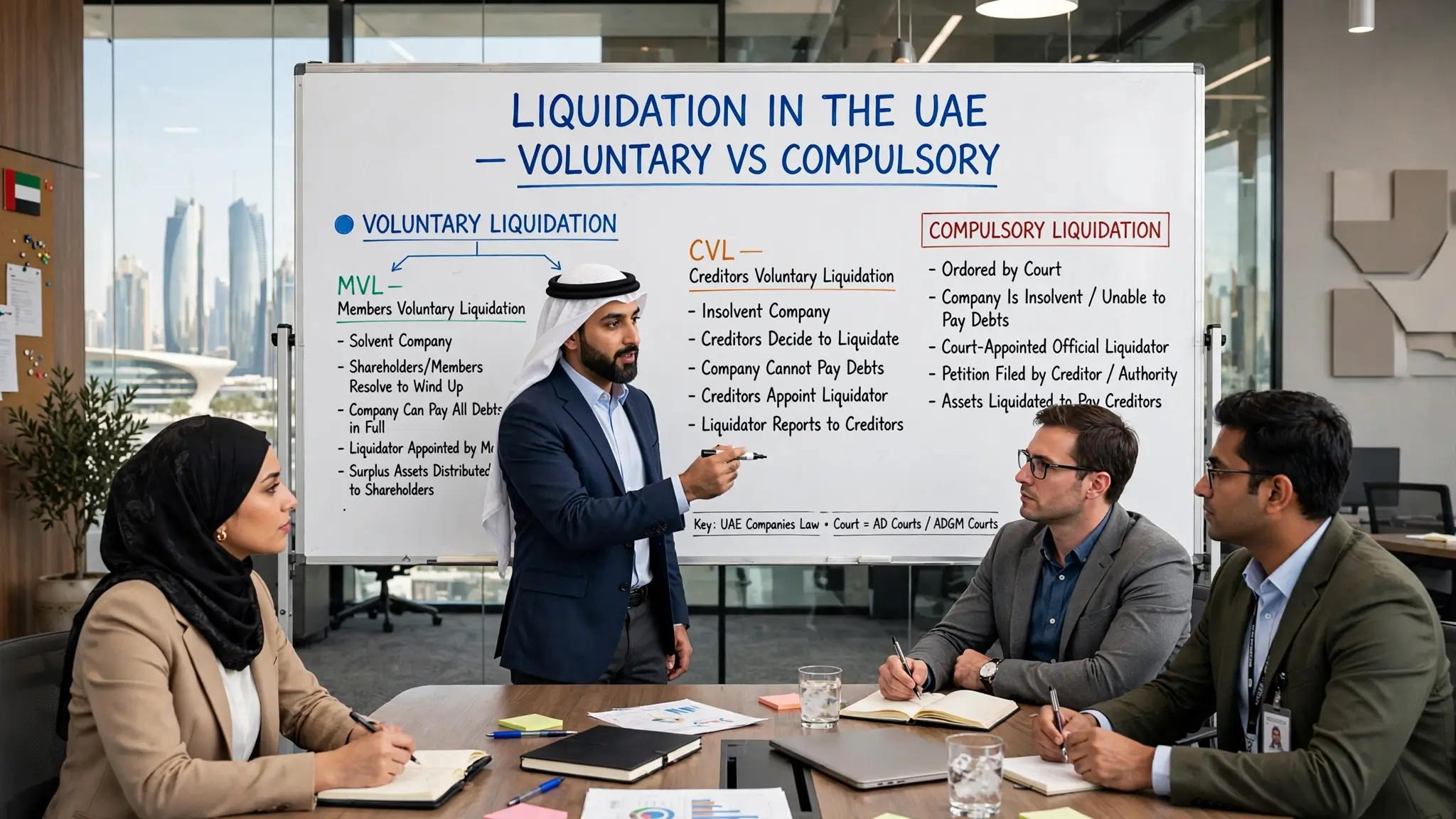 Voluntary liquidation process